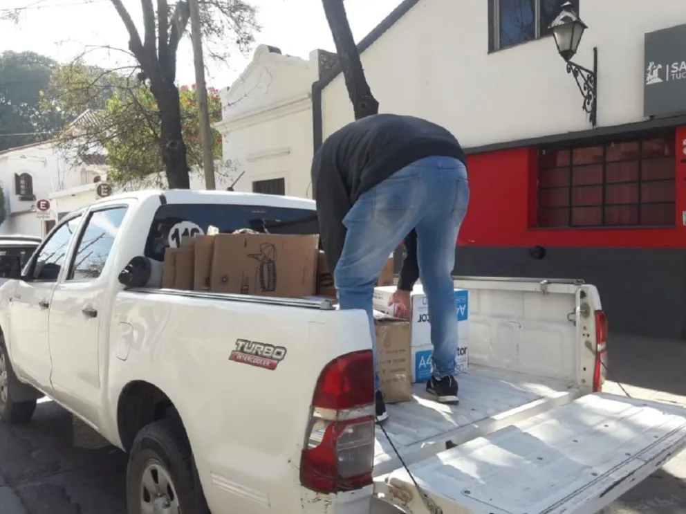 URGENTE | Realizan un allanamiento en la dependencia de Tránsito