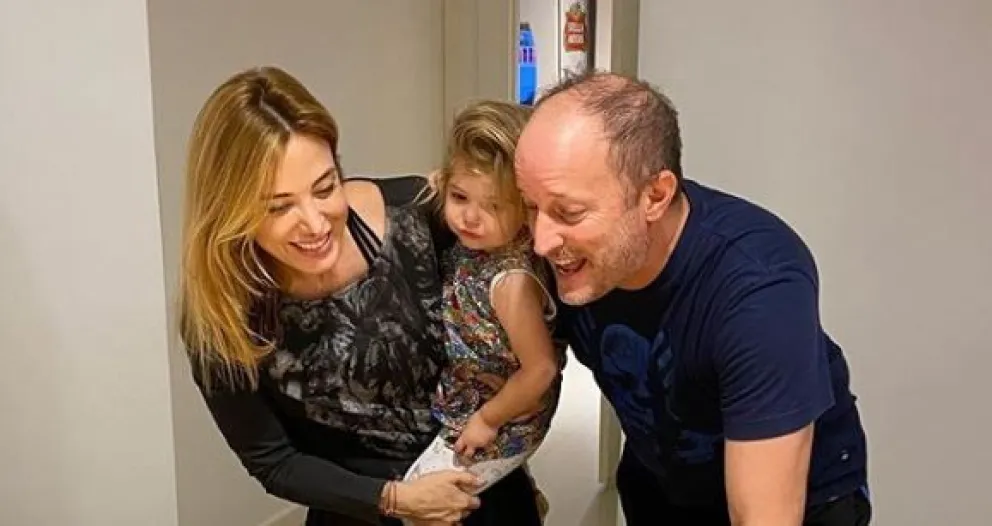 Jesica Cirio, Chloé y Martín Insaurralde: Fuente: Instagram.