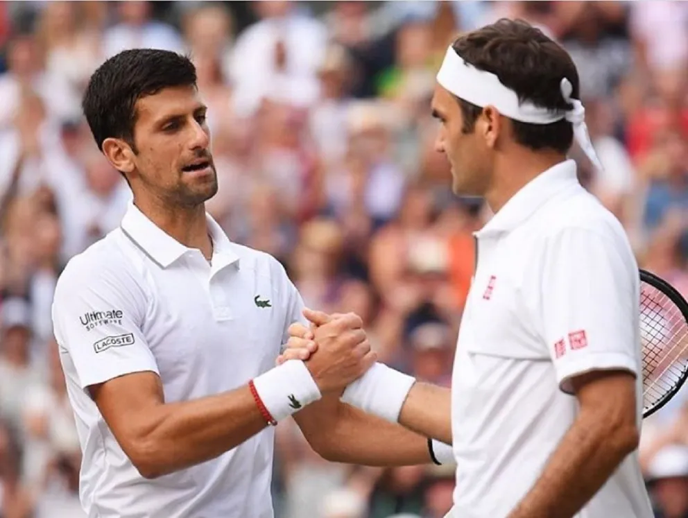 Djokovic da positivo para Covid 19 y las comparaciones con Federer no se hicieron esperar en redes