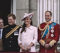 Los príncipes Harry, William y Kate Middleton: Fuente: Instagram. 