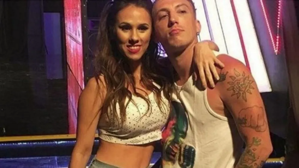Barby Silenzi y El Polaco. Fuente: Instagram