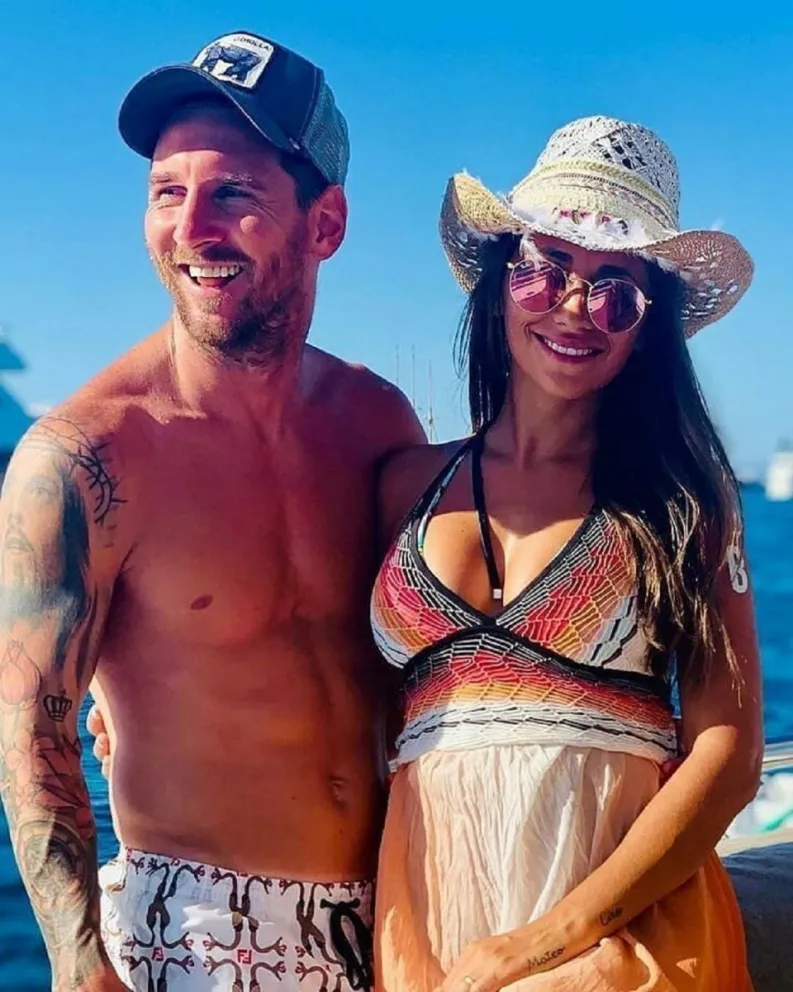 Leo Messi y Antonela Roccuzzo. Fuente (Instagram)