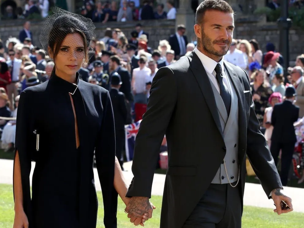 David Beckham y Victoria Adams. Fuente: Instagram