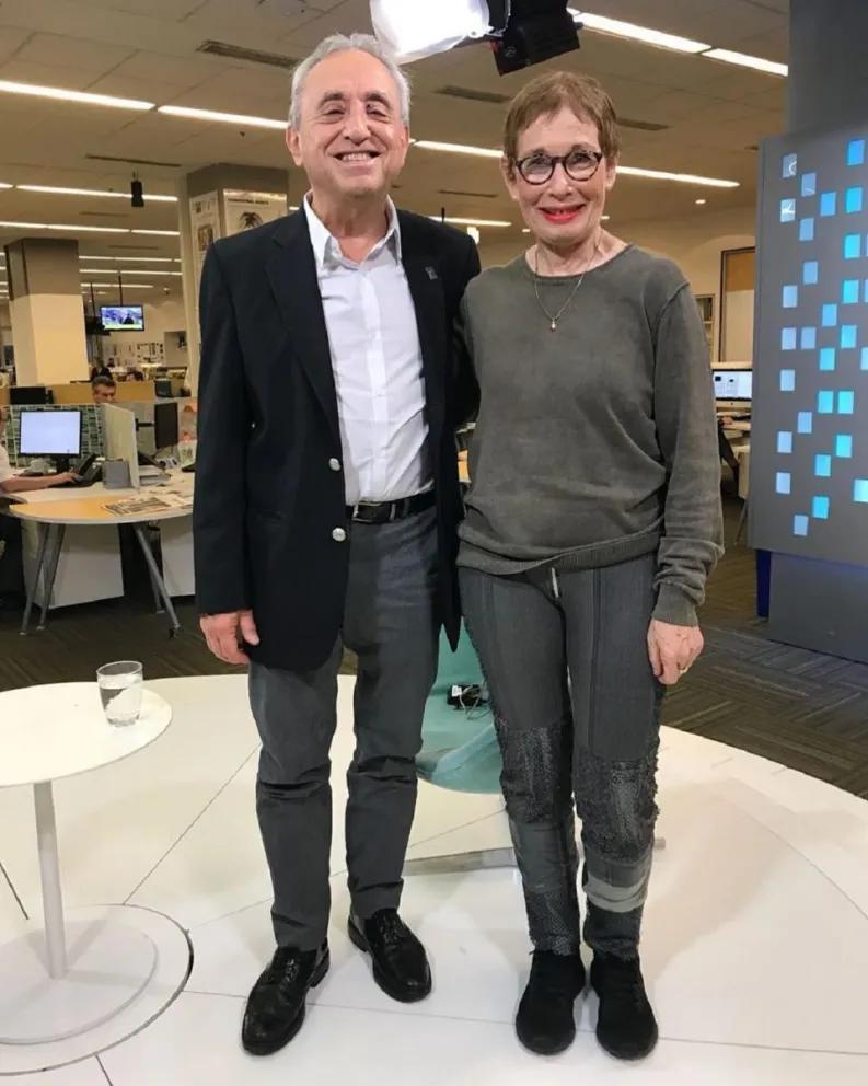 Nora Bär y Pedro Cahn. Fuente (Instagram)