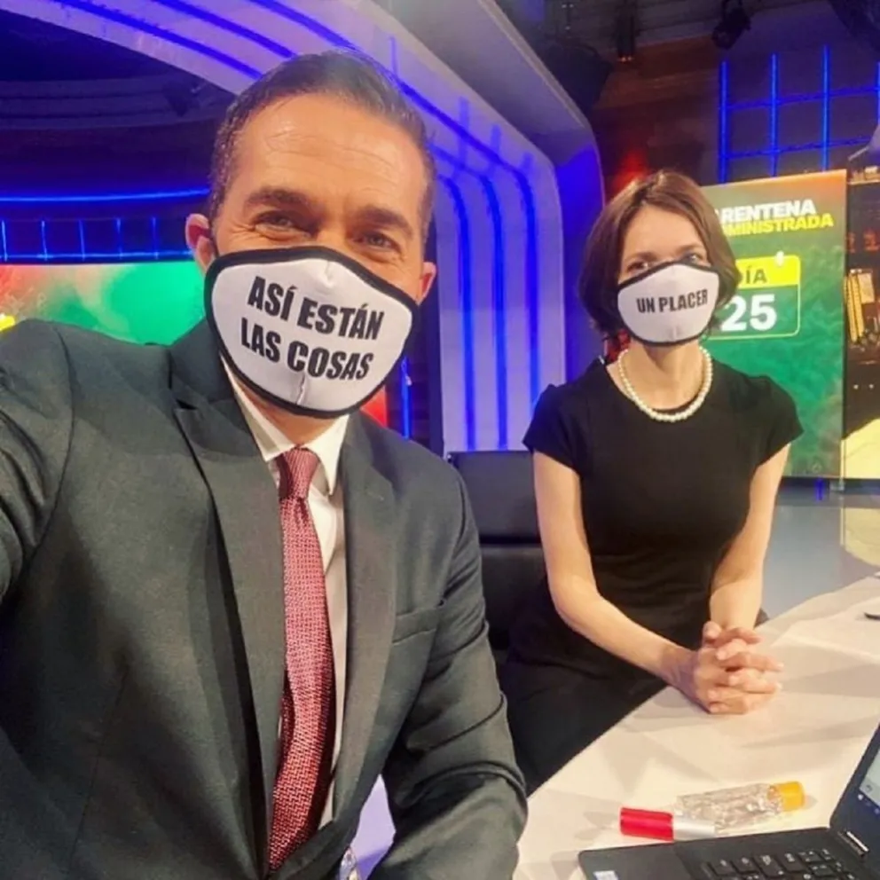 Rodolfo Barili y Cristina Pérez (Fuente: Instagram)