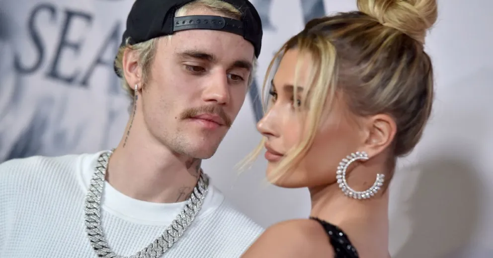 Justin Bieber y Hailey Bieber. Fuente: Instagram