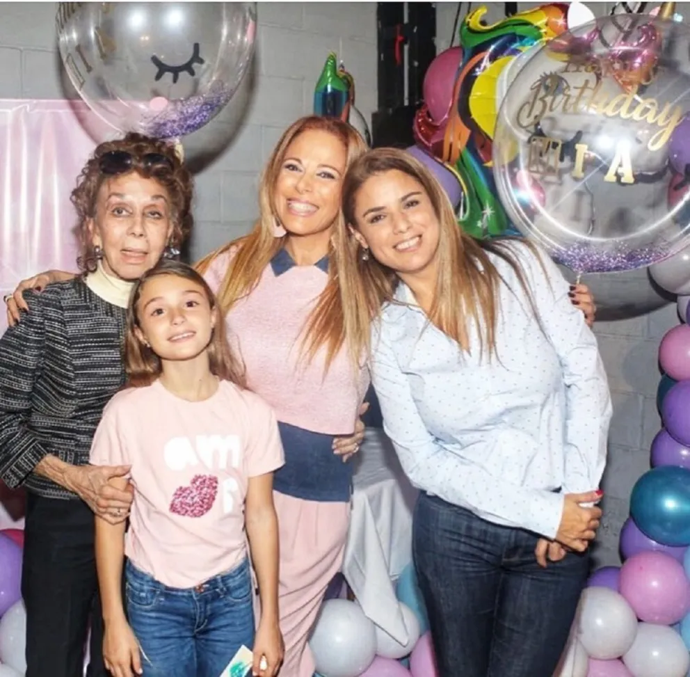 La familia Calabró. Fuente (Instagram)