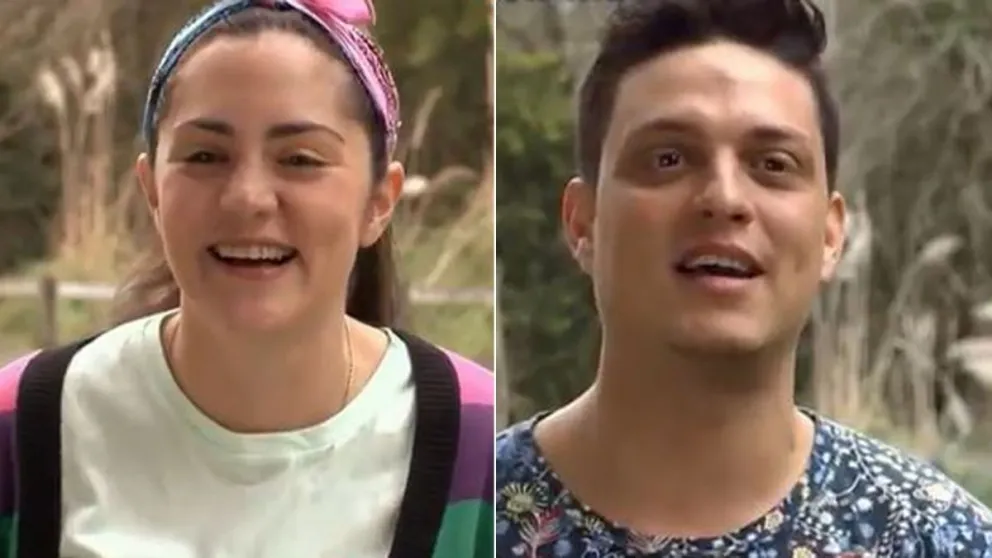 Samanta y Damián del Bake Off. Fuente: Instagram