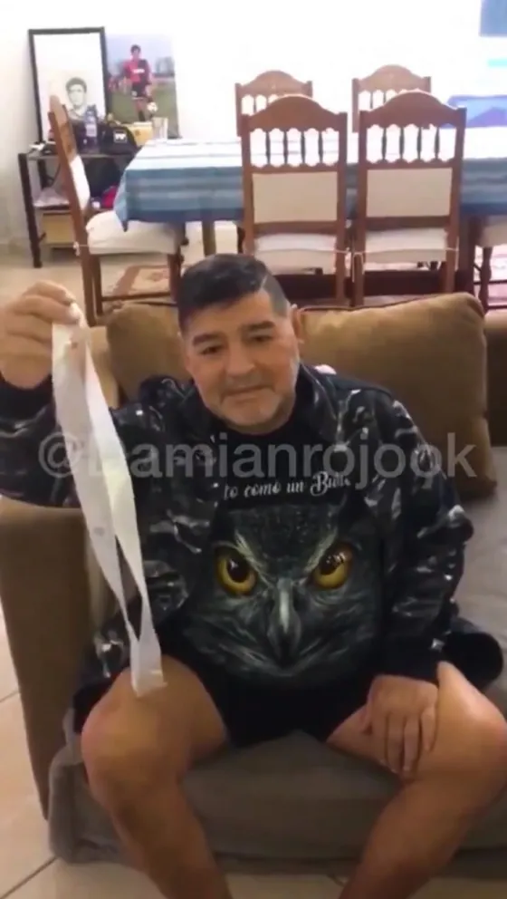 Diego Maradona Fuente:(Twitter)