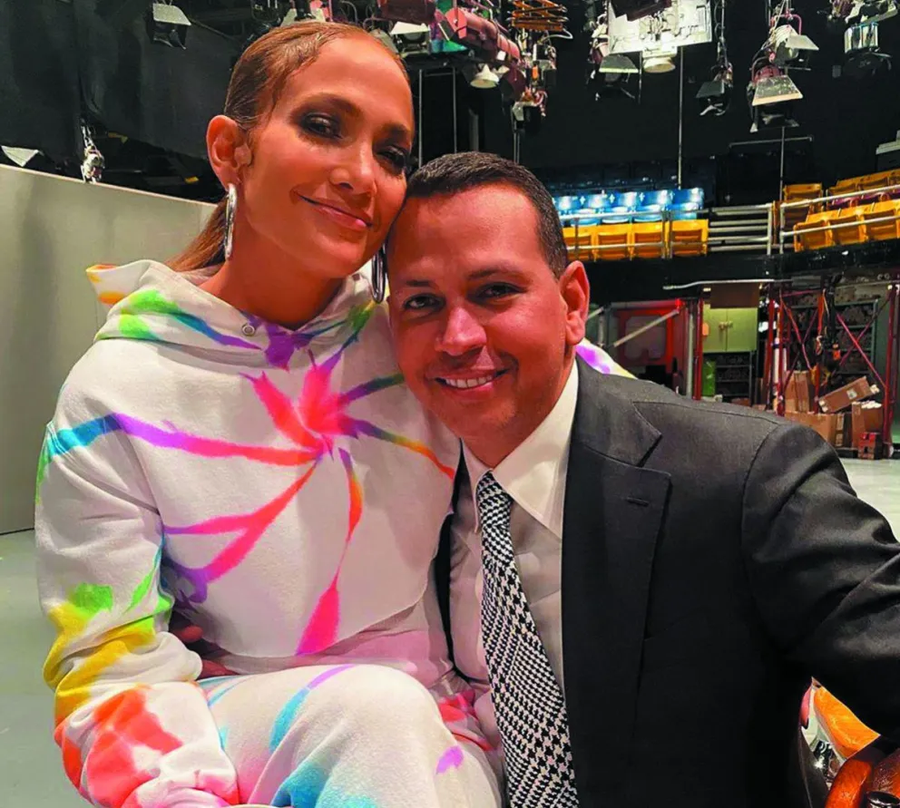 Jennifer López y Alex Rodríguez Fuente: (Instagram)