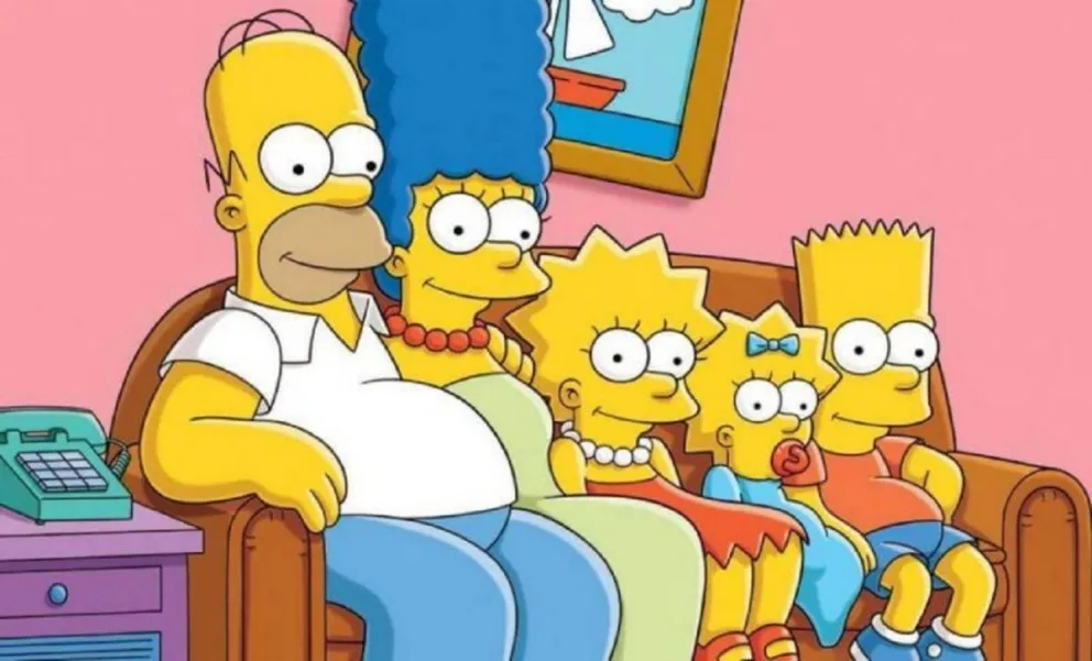 Los Simpson. Fuente: twitter