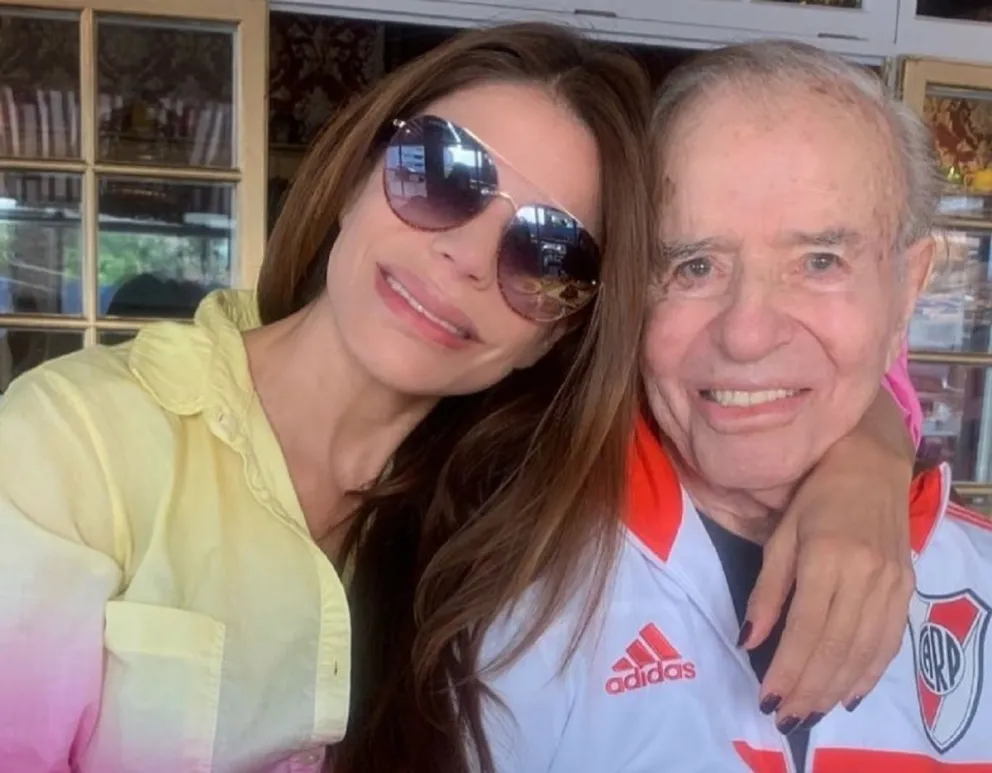 Zulemita Menem y Carlos Menem Fuente (Instagram)