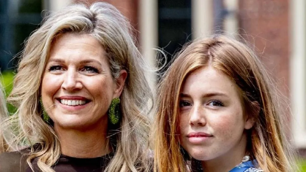 Máxima Zorreguieta y su hija Alexia. Fuente: Instagram