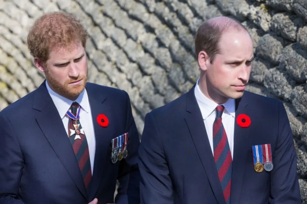 El Príncipe William y el Príncipe Harry. Fuente: Instagram
