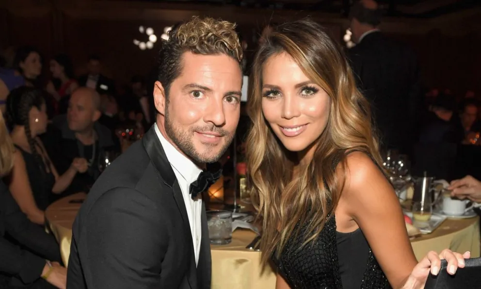 David Bisbal y Rosanna Zanetti. Fuente: Instagram