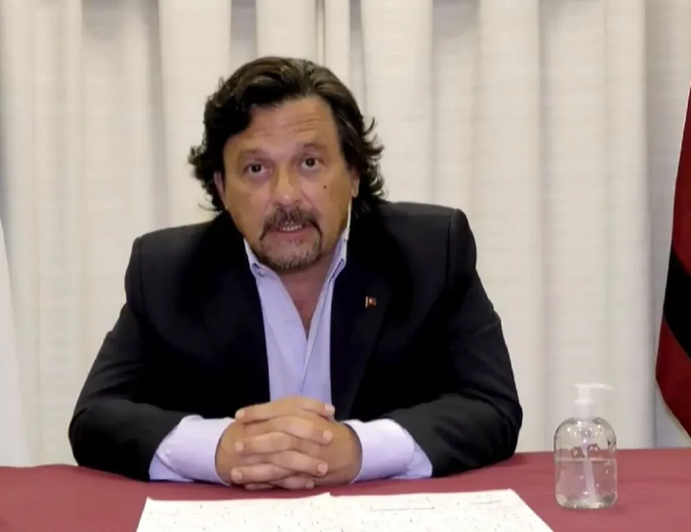 Gustavo Sáenz. Fuente: Captura de video