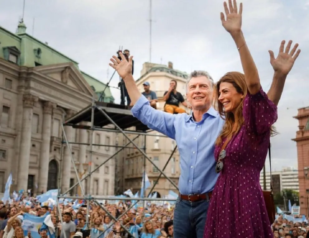 Mauricio Macri y Juliana Awada. Fuente (Instagram)