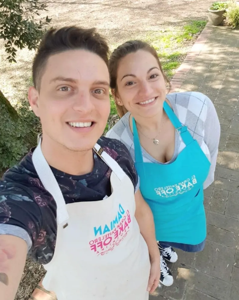 Damián y Agustina Bake Off Fuente:(Instagram)