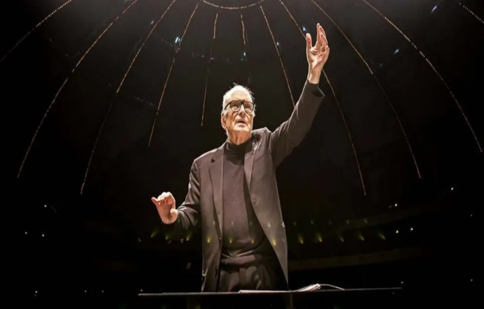 Ennio Morricone. Fuente: (Instagram)