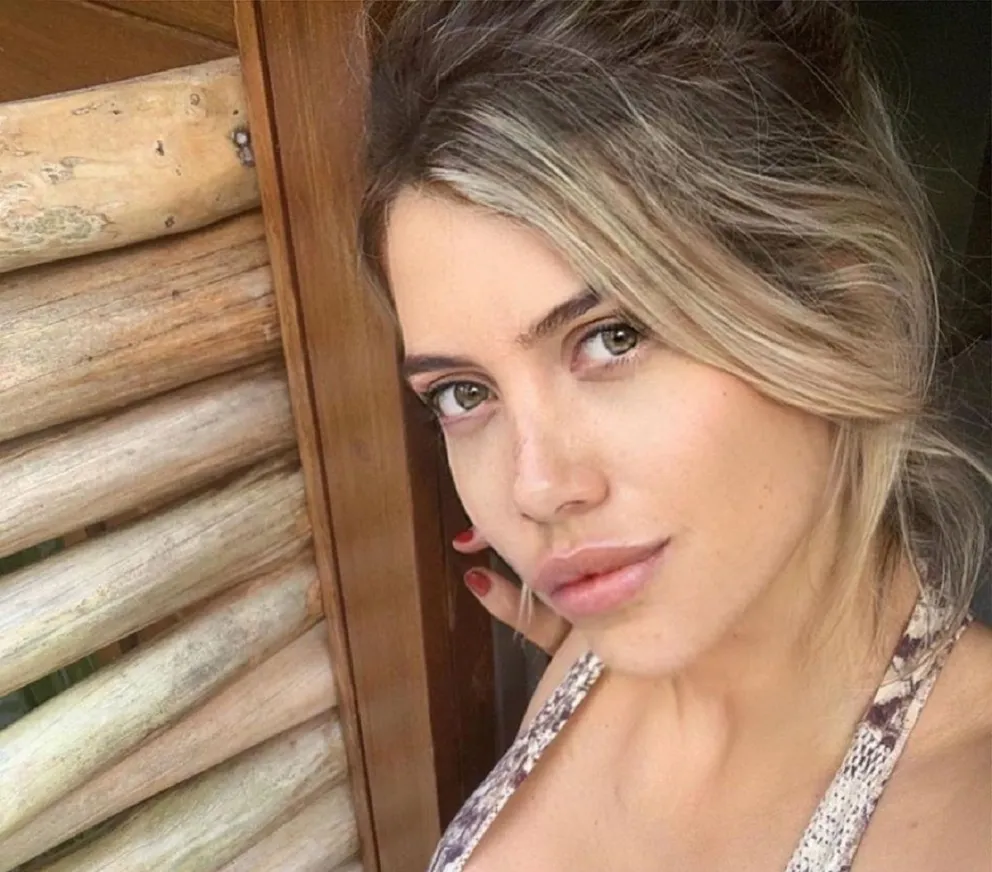 Wanda Nara posteó una fotografía que prendió fuego a las redes sociales