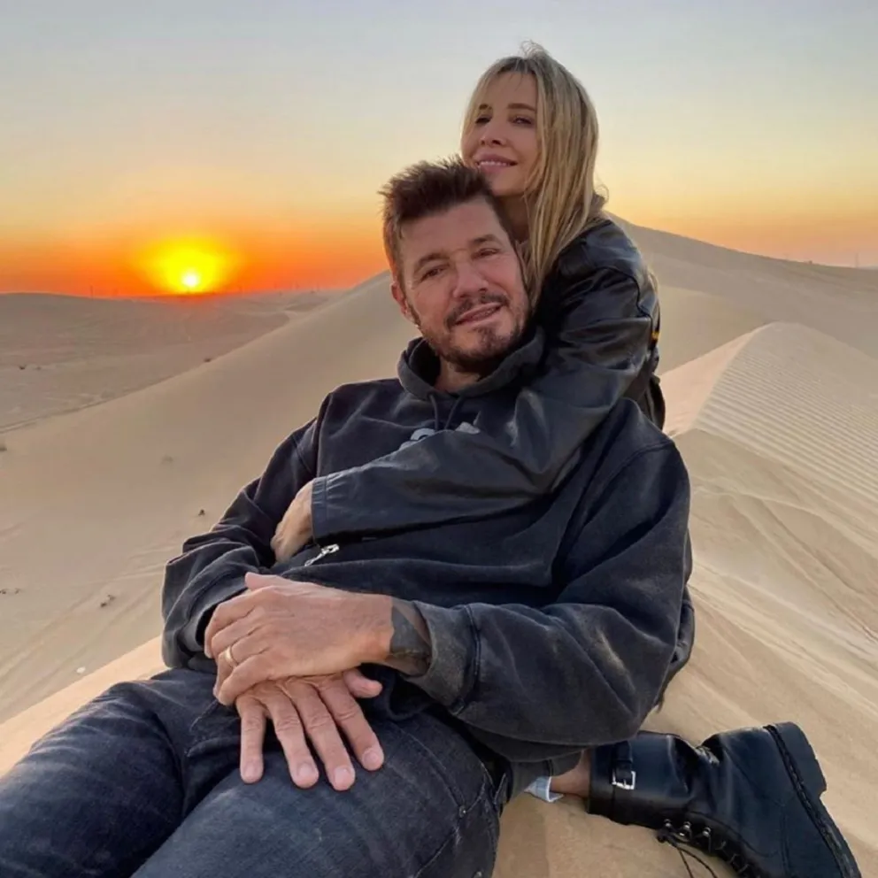 Marcelo Tinelli y Guillermina Valdés. Fuente (instagram)