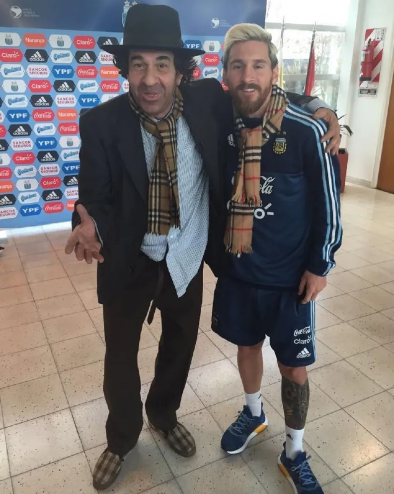 Miguel Ángel Rodríguez y Leo Messi. Fuente (Instagram)
