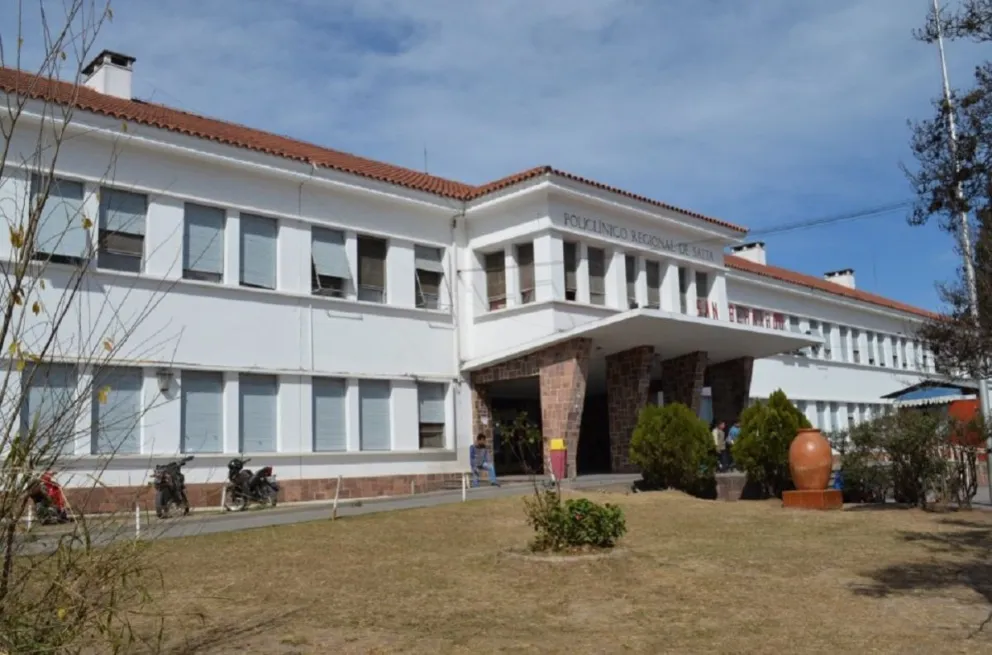 Hospital San Bernardo. Fuente: Twitter