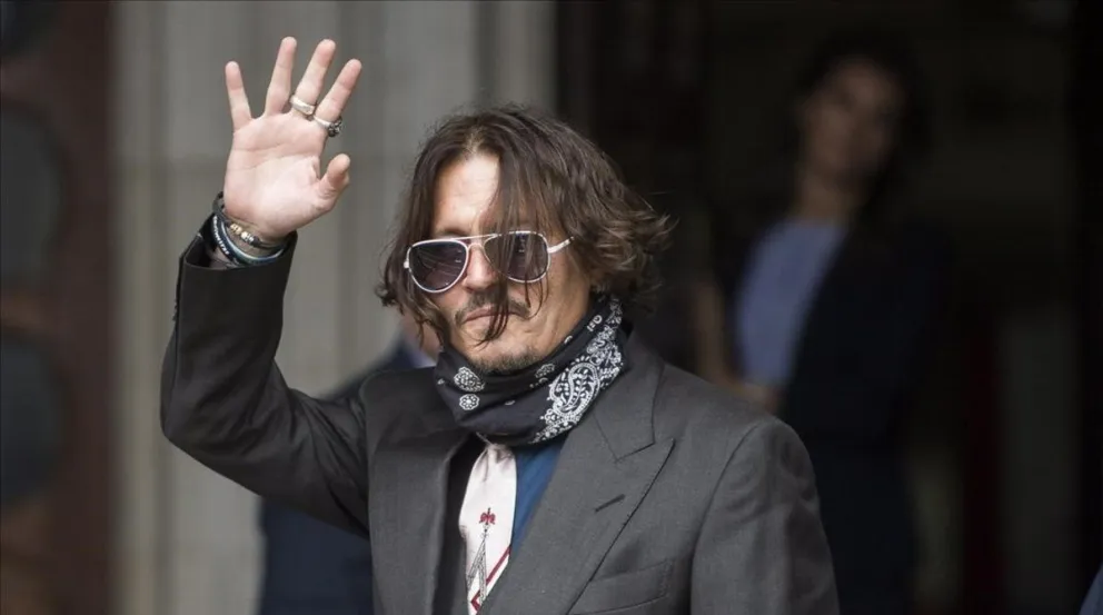 Johnny Depp. Fuente: Instagram 