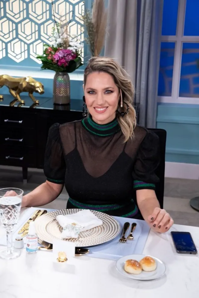 "Empecé con miedo", la confesión de Carolina Losada sobre Baby Etchecopar en La Noche de Mirtha