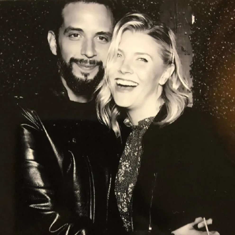 Nick Cordero y su esposa. Fuente (Instagram)