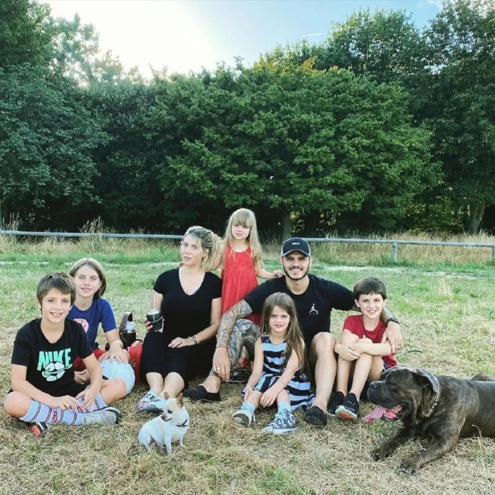 Familia Nara/Icardi Fuente:(Instagram)