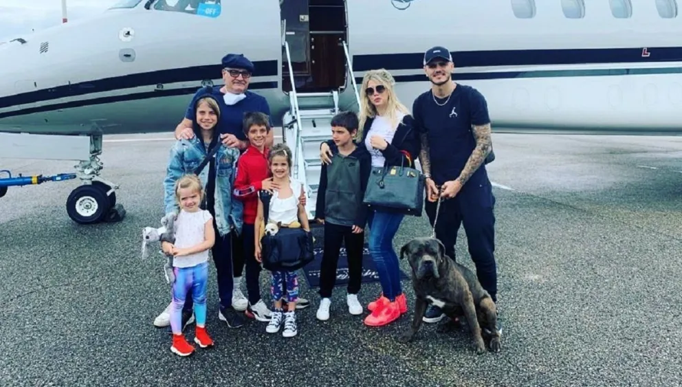 Wanda Nara compartió la nueva diversión de verano de su familia