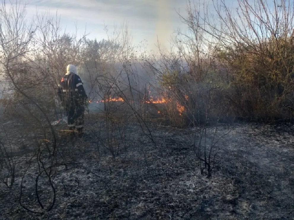 Incendio. Fuente: Twitter