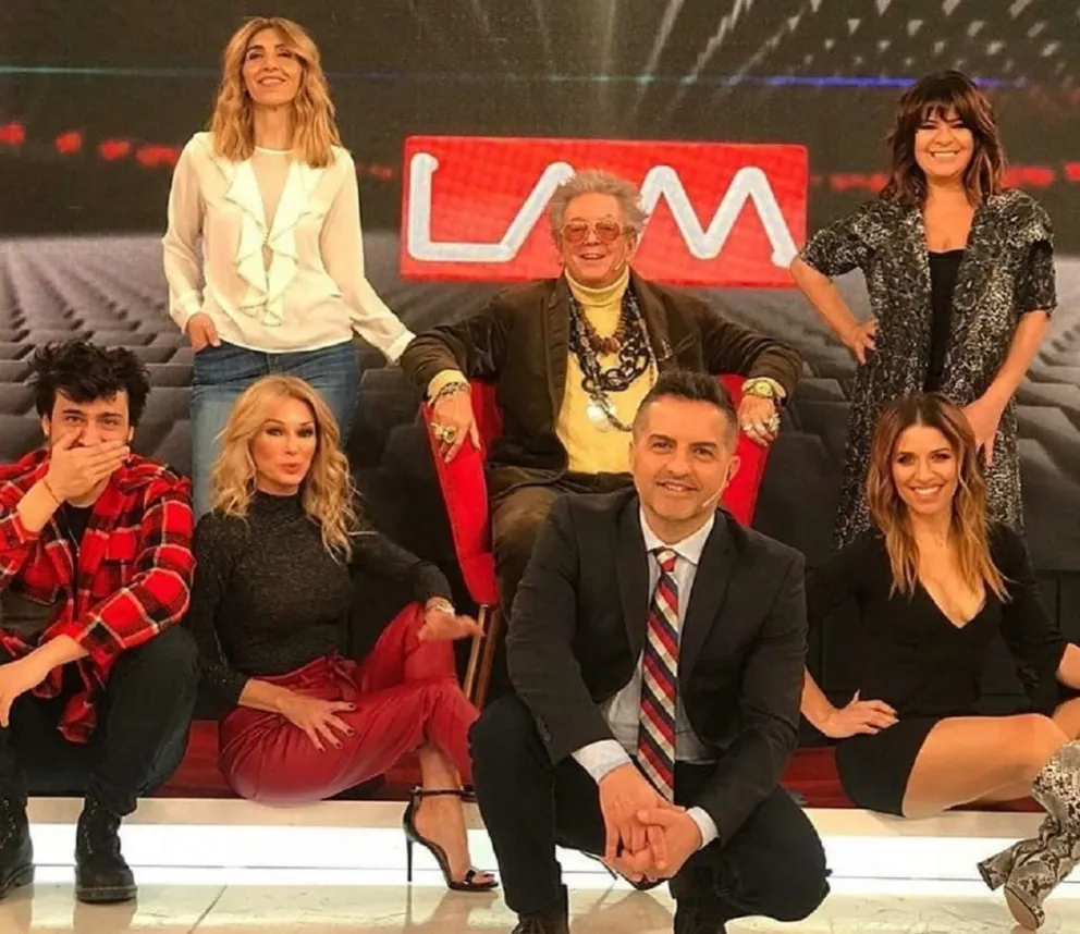 Equipo de Los Ángeles de la Mañana. Fuente (Instagram)
