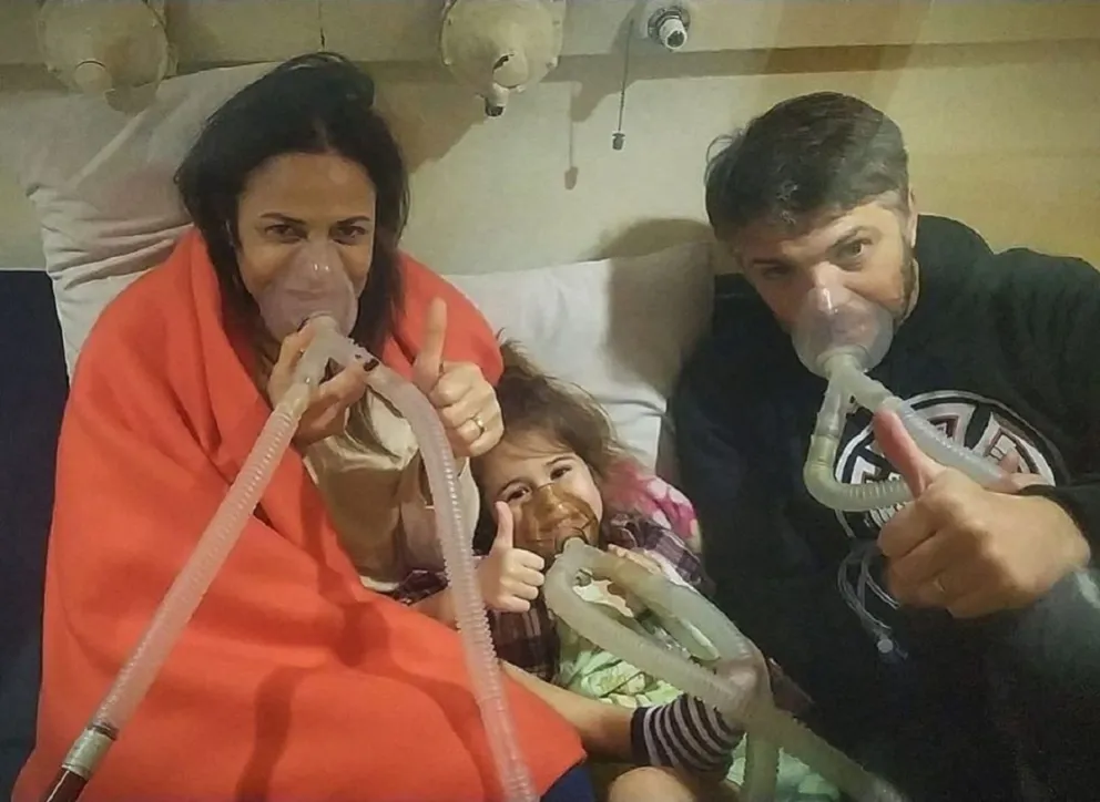 El tierno video de la hija de Fernanda Callejón luego del terrible susto que vivieron