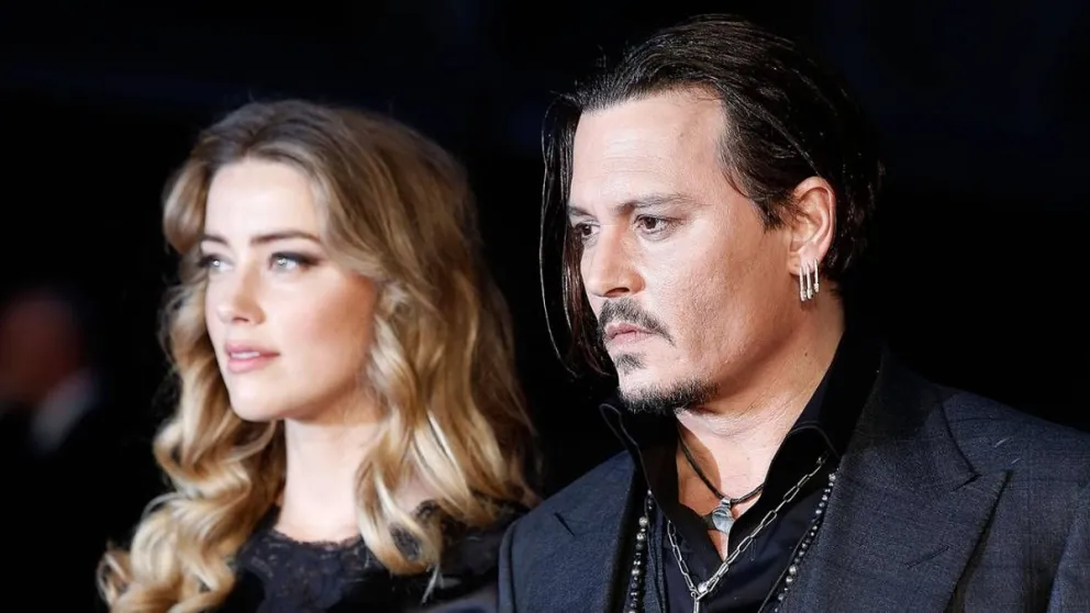 Johnny Depp y Amber Heard. Fuente: Instagram