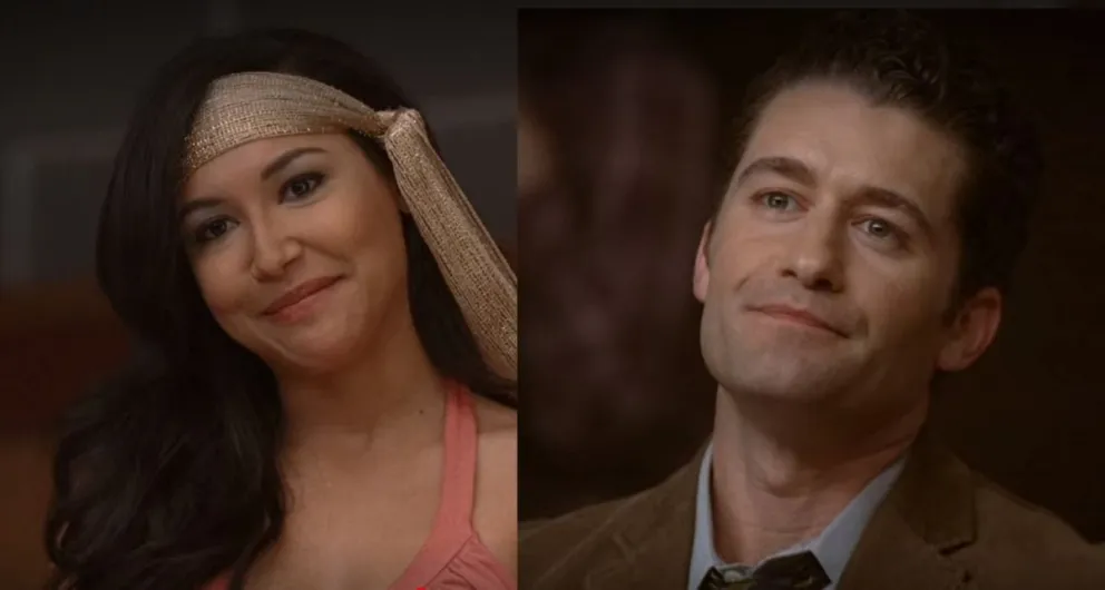Santana y el profesor Schuester, de Glee. Fuente: Instagram 