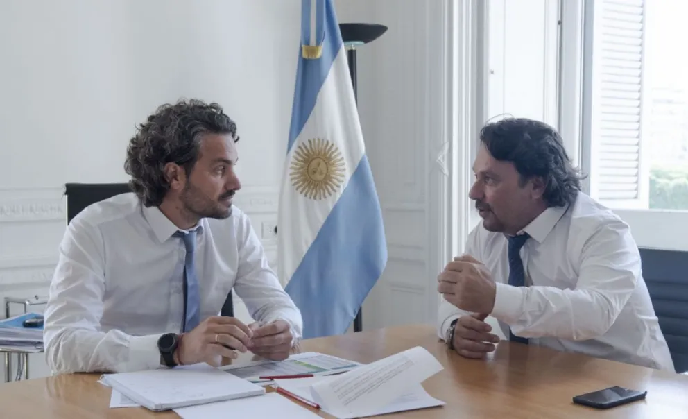 Gustavo Sáenz y Santiago Cafiero