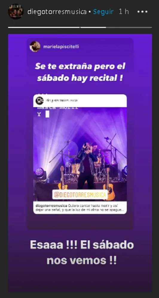 Diego Torres. Fuente: twitter