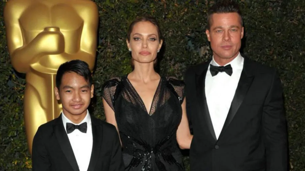 Brad Pitt y Angelina Jolie. Fuente: Instagram 