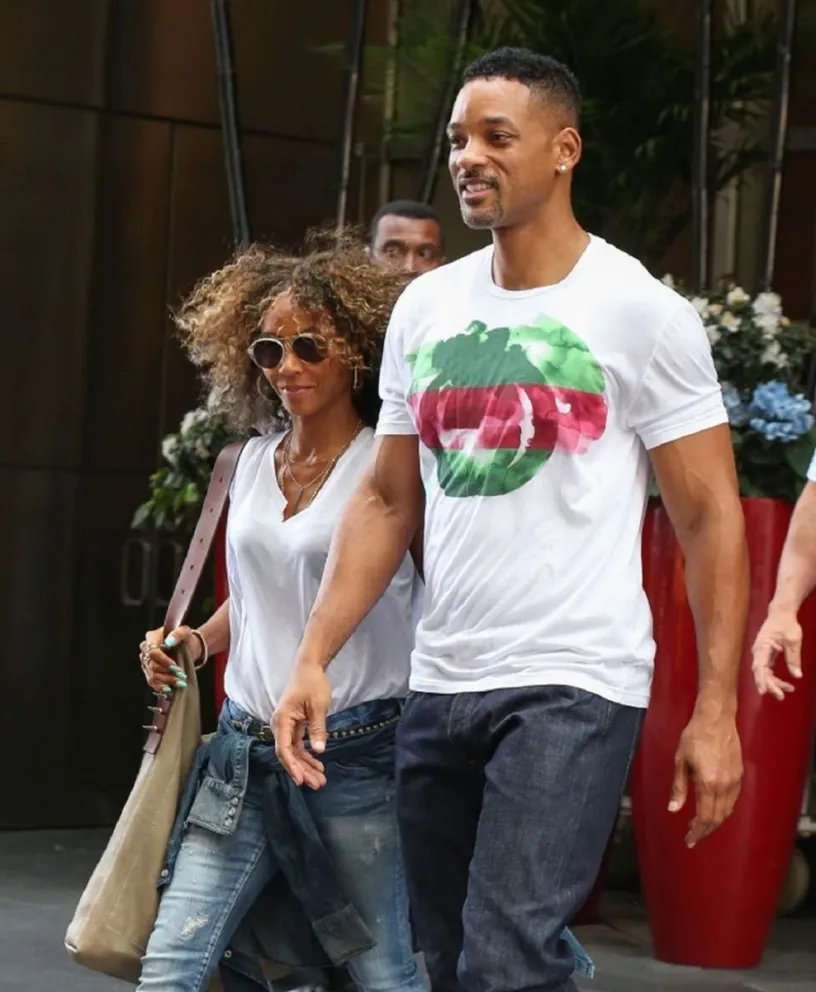 Will Smith y su esposa. Fuente (Instagram)