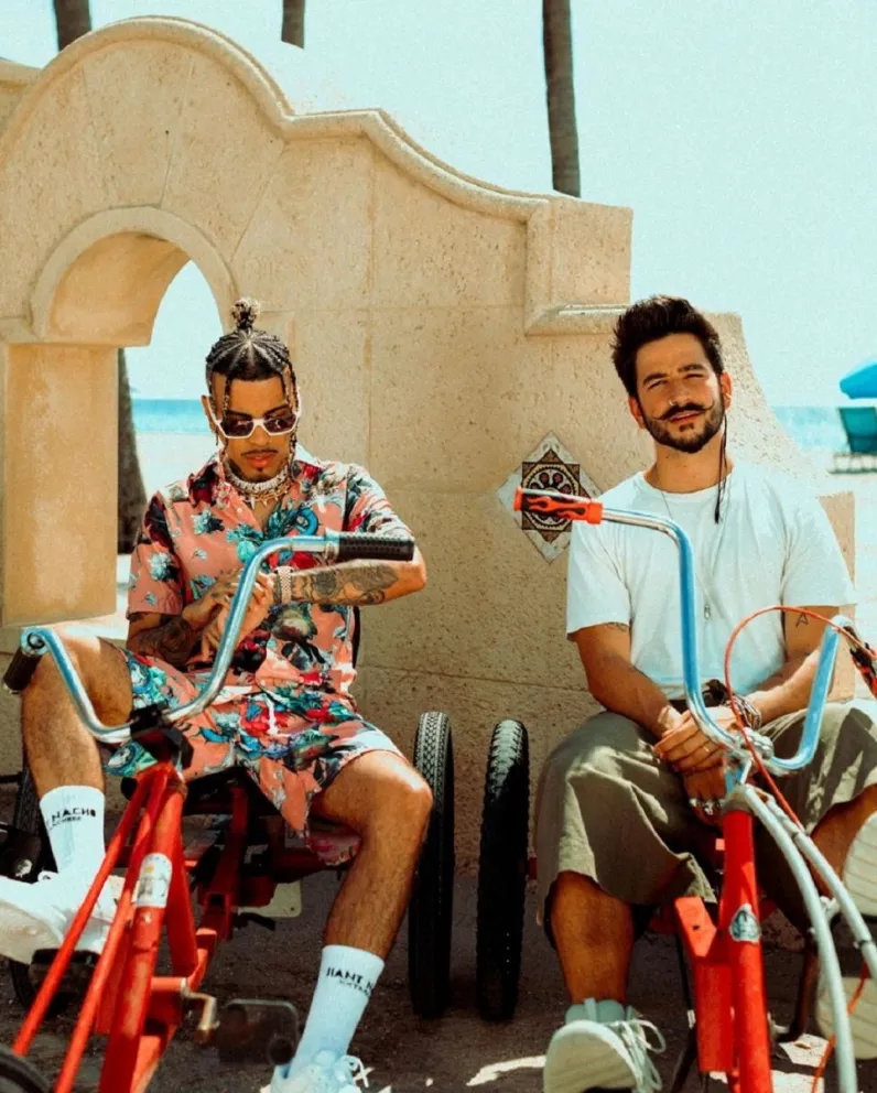 Camilo celebró las 53 millones de reproducciones de Tatoo Remix con Rauw Alejandro