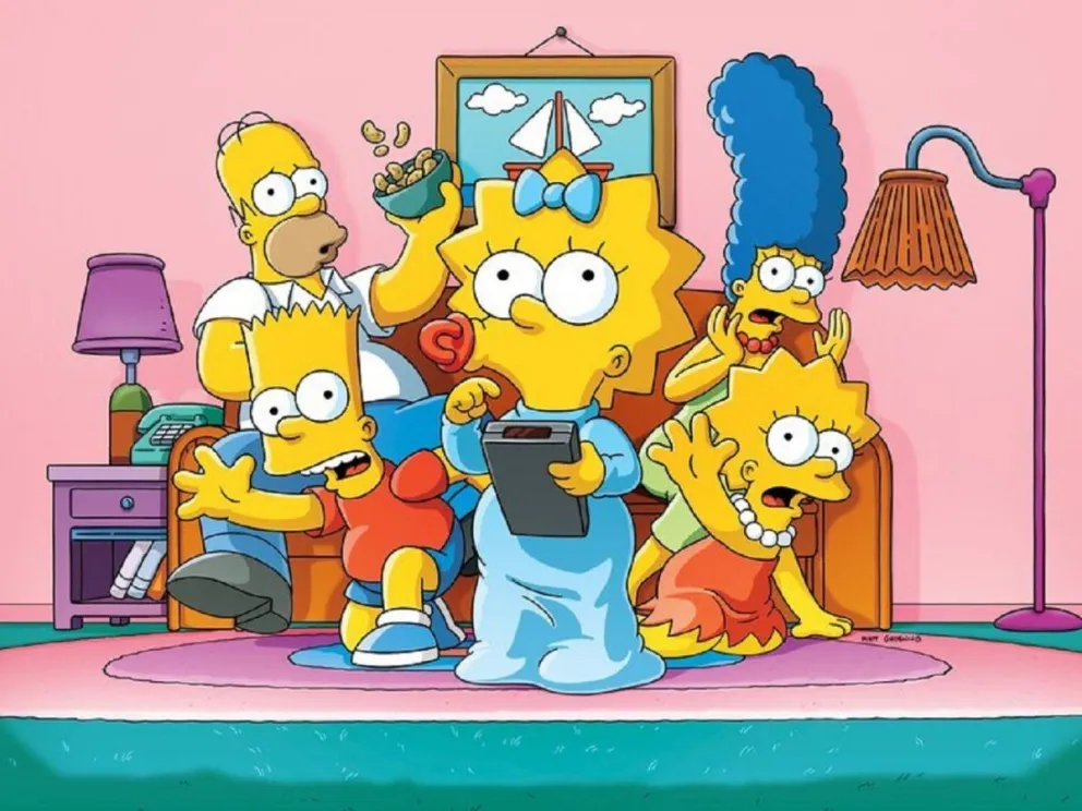 Los Simpson. Fuente: twitter