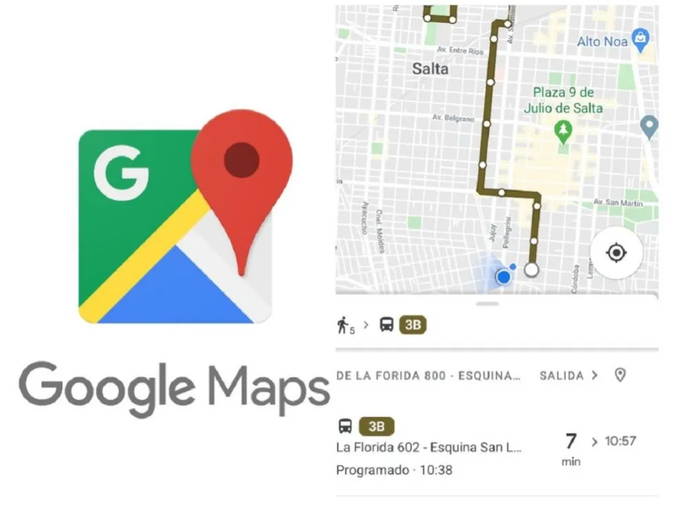 SAETA: cómo ver los desvíos y cambios de paradas en la app de Google Maps