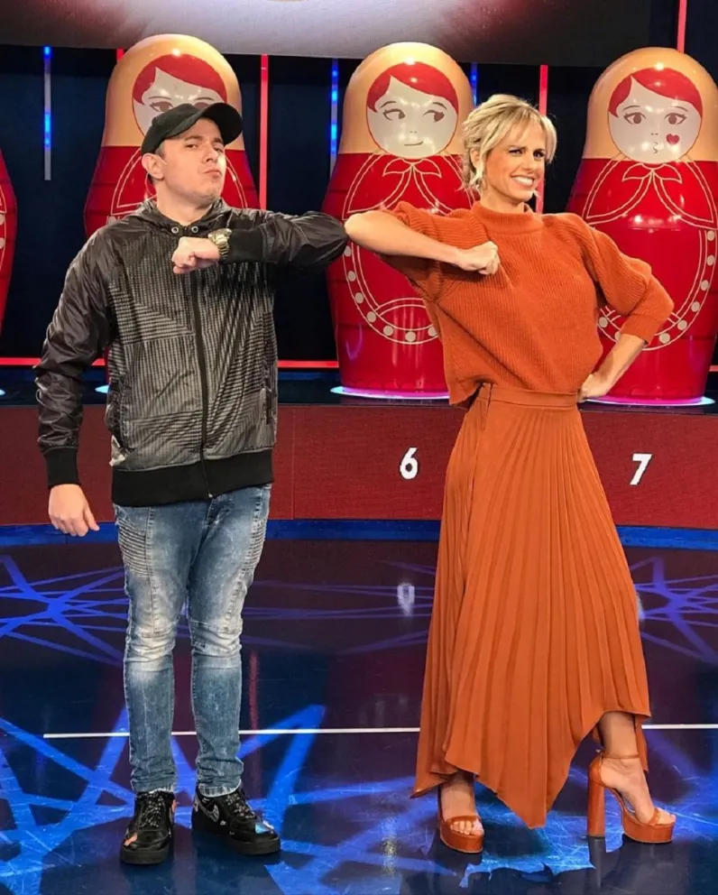 El Dipy y Mariana Fabbiani. Fuente (Instagram)