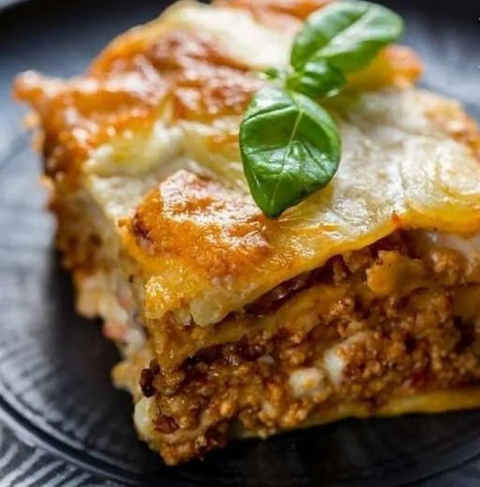 Lasagna de carne (Fuente: Instagram)