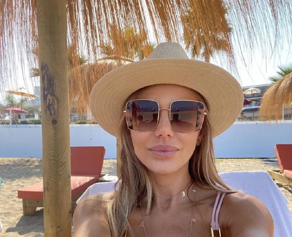 Evangelina Anderson reveló su radiante look tras festejar su cumpleaños