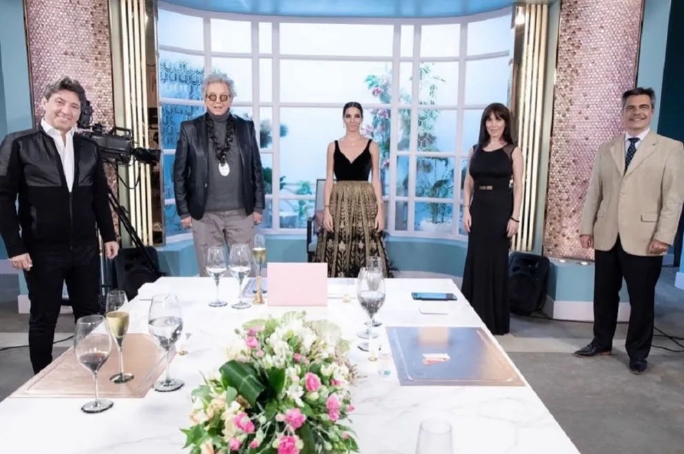 Mesa de La Noche de Mirtha. Fuente (Instagram)