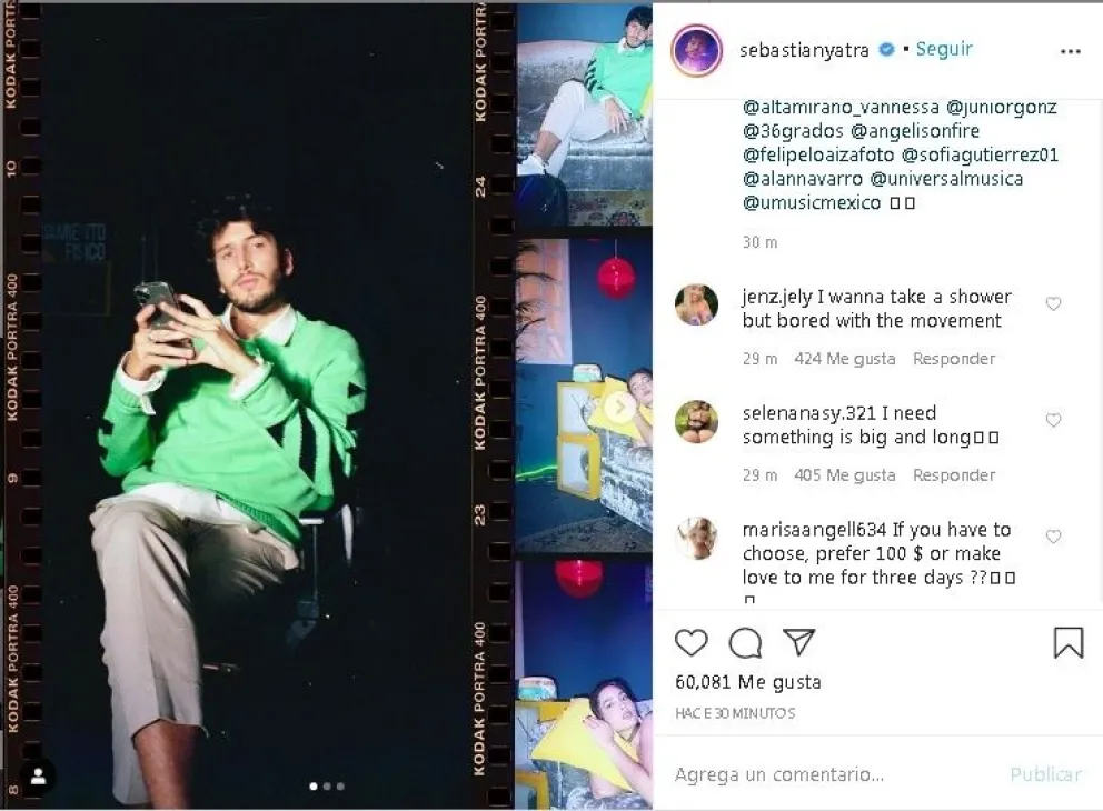 Sebastián Yatra y Danna Paola. Fuente: twiter