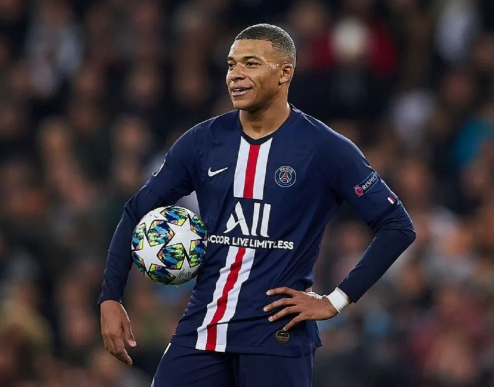 Kylian Mbappé (Fuente: Instagram)